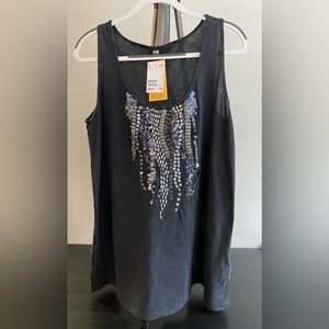 Embellished tank top from H&M NWT.